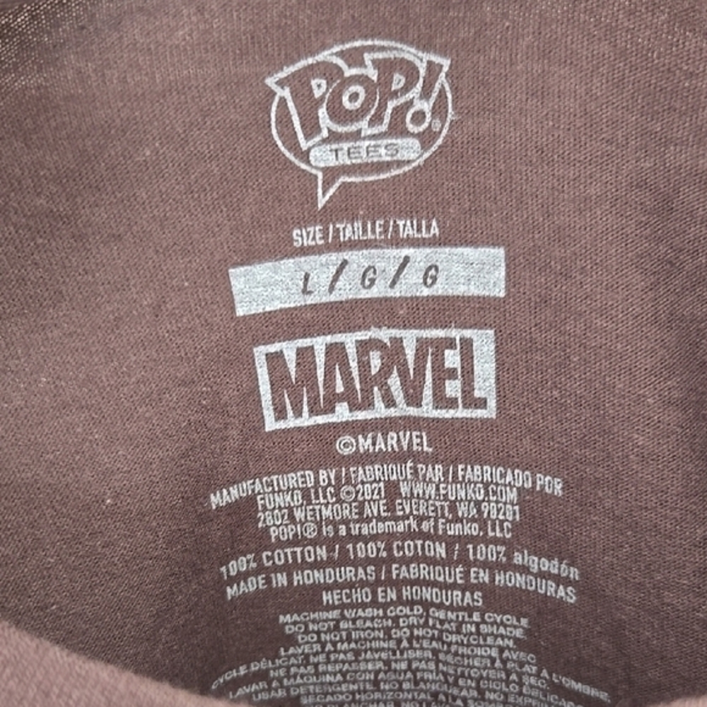 Marvel Brown Short Sleeve Graphic Tee - Picture 2 of 4